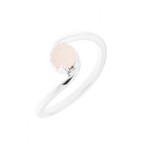Quartz Rose / Argent 925