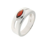 Grenat / Argent 925