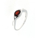 Grenat / Argent 925