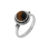 Oeil de tigre / Argent 925