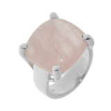 Quartz Rose / Argent 925