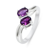 Améthyste / Argent 925