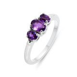 Améthyste / Argent 925