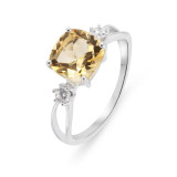 Citrine / Argent 925