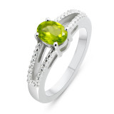 Péridot / Argent 925