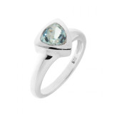 Topaze bleue / Argent 925