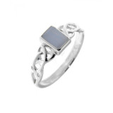 Calcédoine / Argent 925