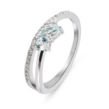 Topaze bleue / Argent 925
