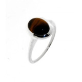 Oeil de tigre / Argent 925
