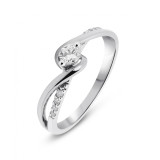 Diamant / Or Blanc 750