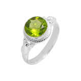 Péridot / Argent 925