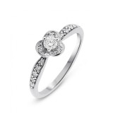 Diamant / Or Blanc 750