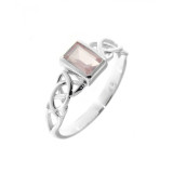 Quartz Rose / Argent 925