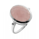 Quartz Rose / Argent 925