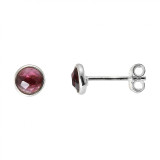 Grenat / Argent 925
