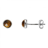 Oeil de tigre / Argent 925
