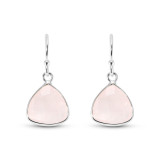 Quartz Rose / Argent 925