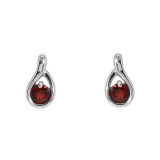 Grenat / Argent 925