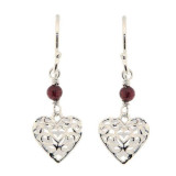 Grenat / Argent 925