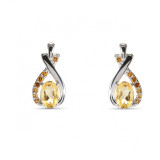 Citrine / Argent 925