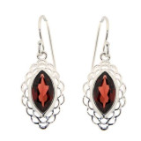 Grenat / Argent 925