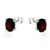 Grenat / Argent 925