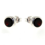 Grenat / Argent 925