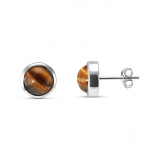 Oeil de tigre / Argent 925