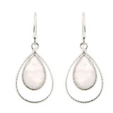 Quartz Rose / Argent 925