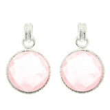 Quartz Rose / Argent 925