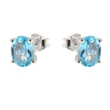 Topaze bleue / Argent 925