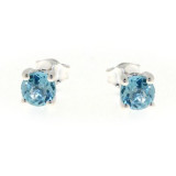 Topaze bleue / Argent 925