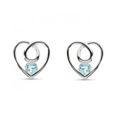 Topaze bleue / Argent 925