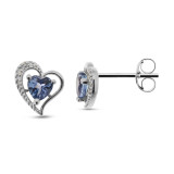 Tanzanite / Or Blanc 375