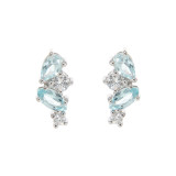 Topaze bleue / Argent 925