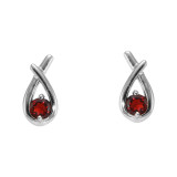 Grenat / Argent 925