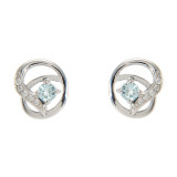 Topaze bleue / Argent 925