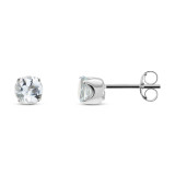 Aigue Marine / Or Blanc 375