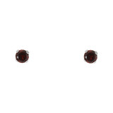 Grenat / Or Blanc 375