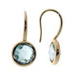 Topaze bleue / Or Jaune 750