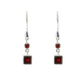 Grenat / Argent 925