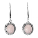 Quartz Rose / Argent 925