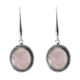 Quartz Rose / Argent 925