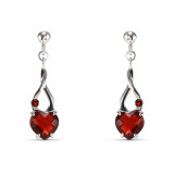 Grenat / Argent 925