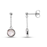 Quartz Rose / Argent 925