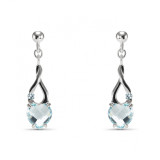 Topaze bleue / Argent 925