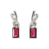 Grenat / Argent 925