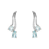 Topaze bleue / Argent 925