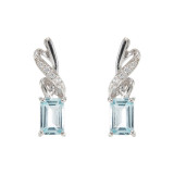 Topaze bleue / Argent 925