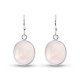 Quartz Rose / Argent 925